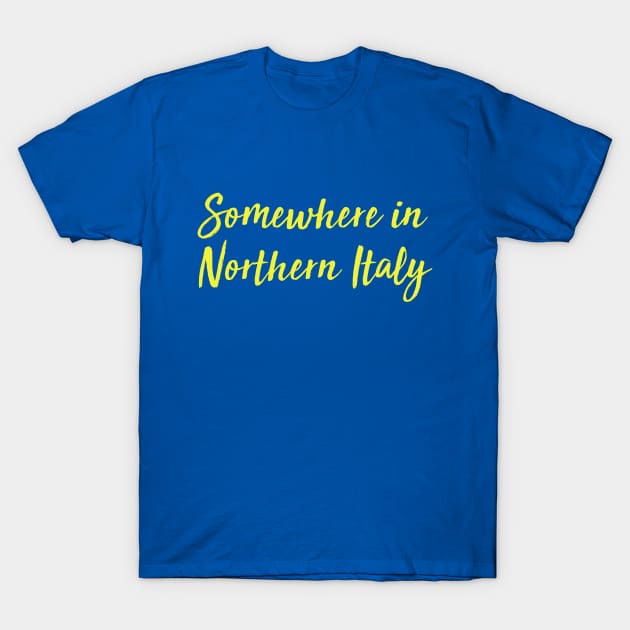 somewhere in northern italy T-Shirt by francotankk